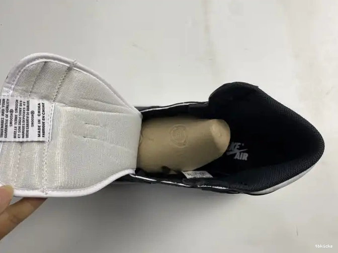 Cheap TBK White Air Jordan 1 555088-010 Black Retro (2014) 0404